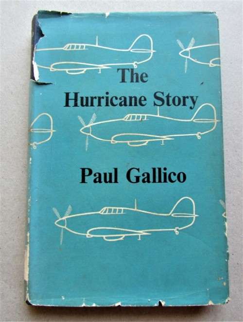 The Hurricane Story - Paul Gallico - First Edition 1959 - Author of many well known classics