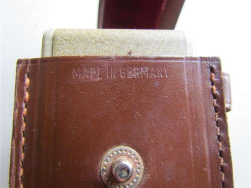 CIMA D8 8mm Camera 1950`s + Leather Cover - Made in Germany - Can not say if working