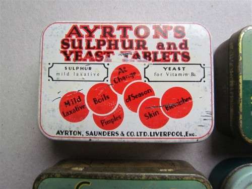 Vintage Tin Collection - All 12 tins for 1 bid