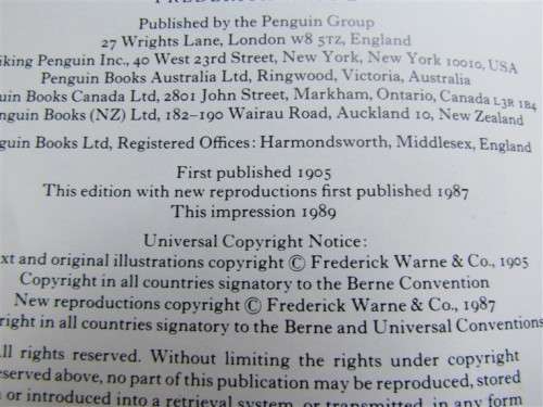 BEATRIX POTTER - TALE OF MRS TIGGY - WINKLE