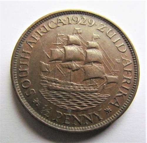 1929 Half Penny 1/2d - low mintage