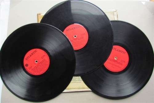 WOODSTOCK - 3 X LP SET - VINTAGE LP SET - POOR CONDITION