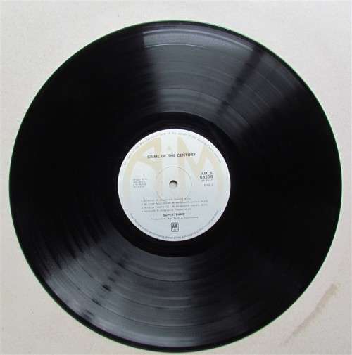 SUPERTRAMP - CRIME OF THE CENTURY - VINTAGE LP