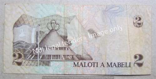 LESOTHO 2 MALOTI