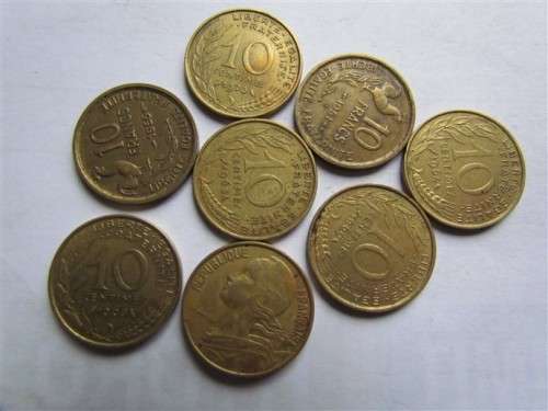 FRANCE COIN LOT - ALL FOR 1 BID