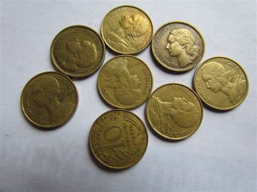 FRANCE COIN LOT - ALL FOR 1 BID