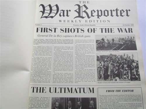 The War Reporter - Anglo Boer War through the eyes of the burghers
