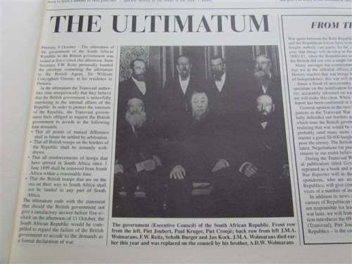 The War Reporter - Anglo Boer War through the eyes of the burghers