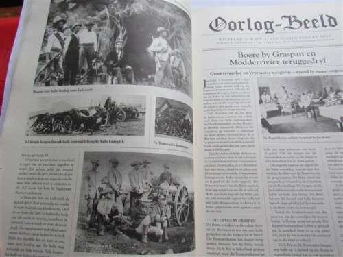 Oorlog Beeld -Nuusblad oor die stryd tussen Boer & Brit - Like New Condition