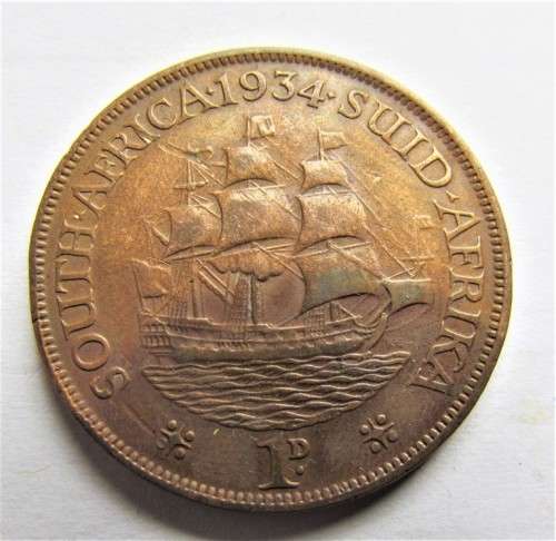 1934 Union Penny **SCARCE CONDITION**