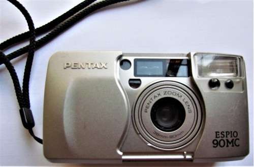 Pentax ESPIO 90MC Film Camera - Not tested - needs battery - can not say if working
