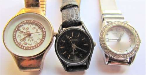 3 x Ladies Watches - 1 Bid for all 3 - Do not know if working