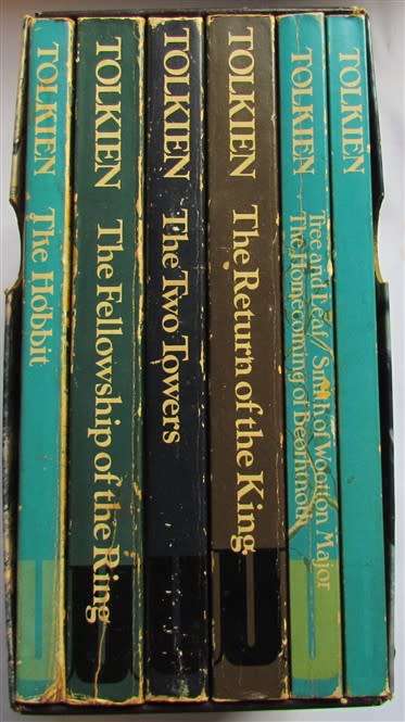 THE TOLKIEN COLLECTION BOX SET of 6 - 1 BID FOR ALL