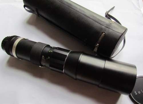 **R1 START** SOLIGOR Auto Tele Lens + Case- Needs clean/Service-See Pics