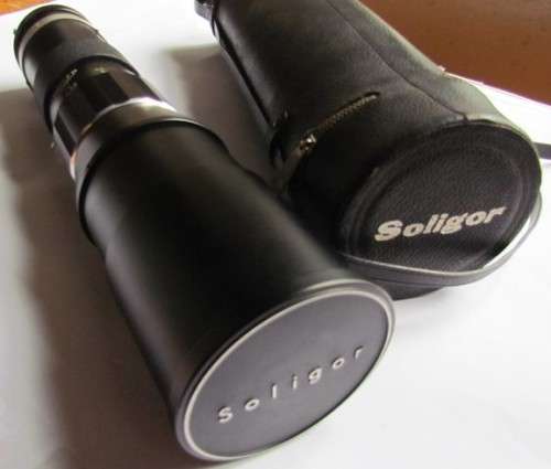 **R1 START** SOLIGOR Auto Tele Lens + Case- Needs clean/Service-See Pics