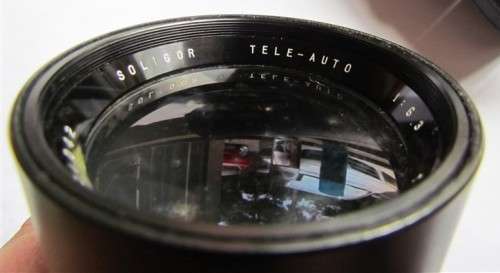 **R1 START** SOLIGOR Auto Tele Lens + Case- Needs clean/Service-See Pics
