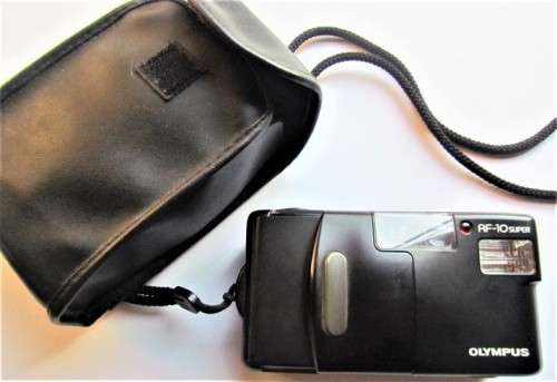 OLYMPUS AF10 SUPER FILM CAMERA - UNTESTED - DO NOT KNOW IF WORKING - SOLD AS IS