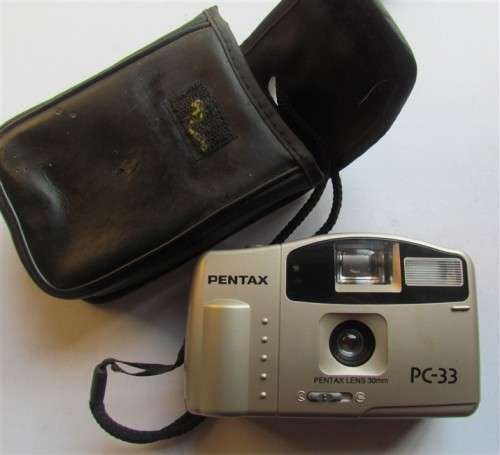 PENTAX PC33 FILM CAMERA - UNTESTED - DO NOT KNOW IF WORKING - SOLD AS IS