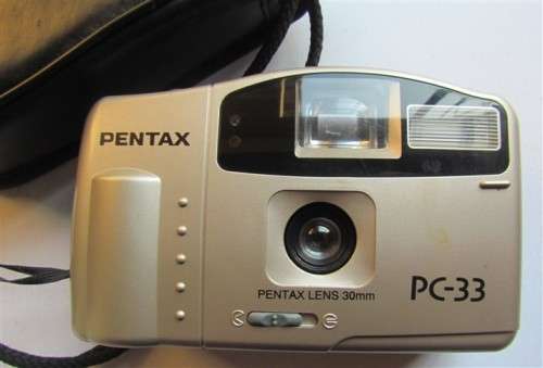 PENTAX PC33 FILM CAMERA - UNTESTED - DO NOT KNOW IF WORKING - SOLD AS IS