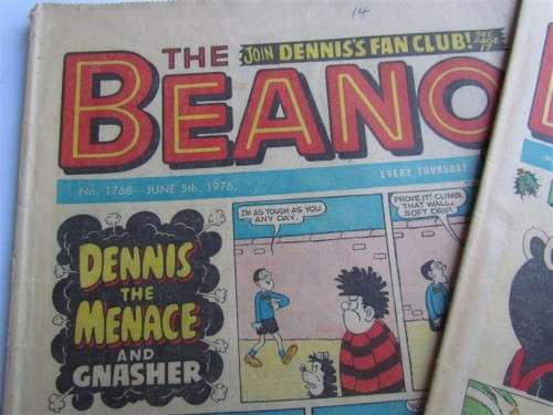 3 x Vintage Beano Newspaper Comics **SCARCE** 1 BID FOR ALL