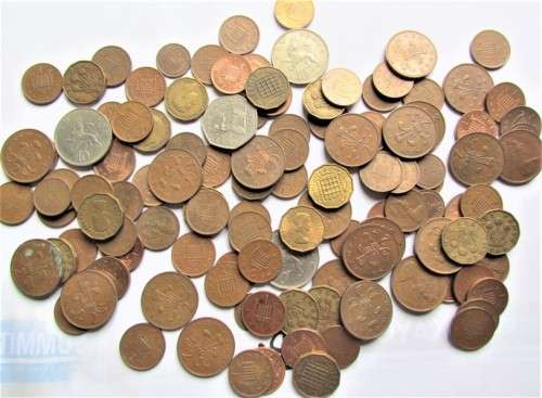 117 x GB Coin Assortment - Bid per Coin