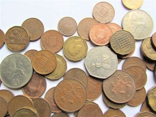 117 x GB Coin Assortment - Bid per Coin