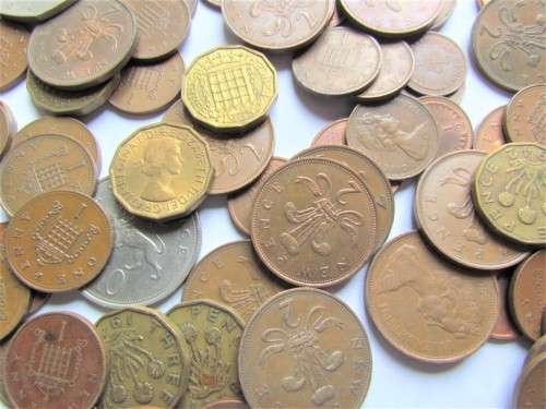 117 x GB Coin Assortment - Bid per Coin