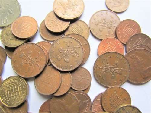 117 x GB Coin Assortment - Bid per Coin