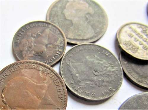 OLD GB COIN LOT - ALL FOR 1 BID