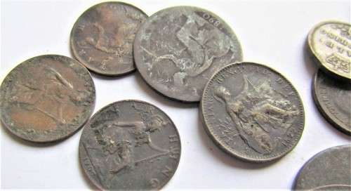 OLD GB COIN LOT - ALL FOR 1 BID