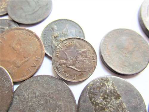 OLD GB COIN LOT - ALL FOR 1 BID