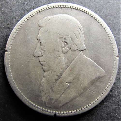 1892 ZAR 2/ Florin **Low Mintage** SILVER **