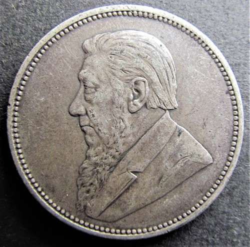 1897 ZAR 2/ Florin **Low Mintage** SILVER **