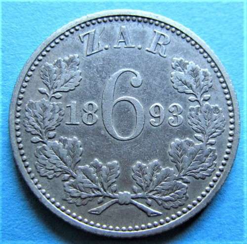 1893 6d Sixpence **SILVER**