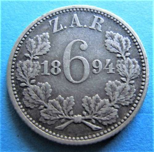1894 6d Sixpence **SILVER**