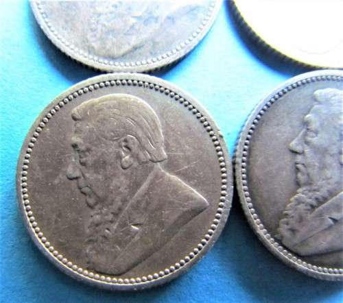 6 x 1892 to 1897 6d Sixpence Set **SILVER** 1 bid for all