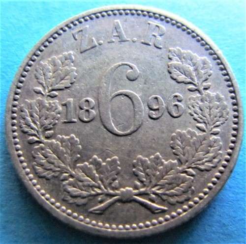 1896 6d Sixpence **SILVER**