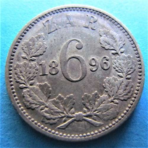 1896 6d Sixpence **SILVER**