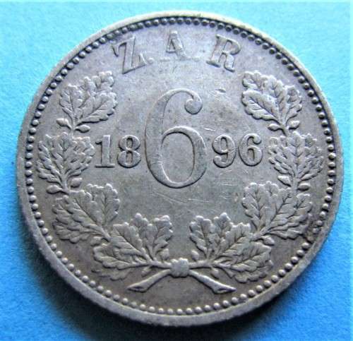1896 6d Sixpence **SILVER**