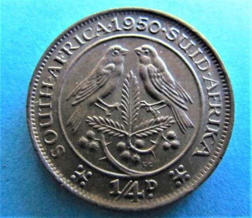 1950 1/4d Penny Farthing - Excellent Details - High Grade