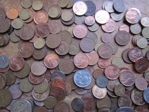 Large RSA Coin Assortment - 1 Bid for the Lot