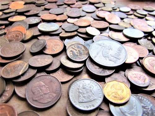 Large RSA Coin Assortment - 1 Bid for the Lot