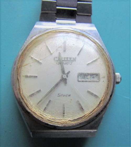 MENS CITIZEN WATCH - SOLD AS PARTS - NOT WORKING