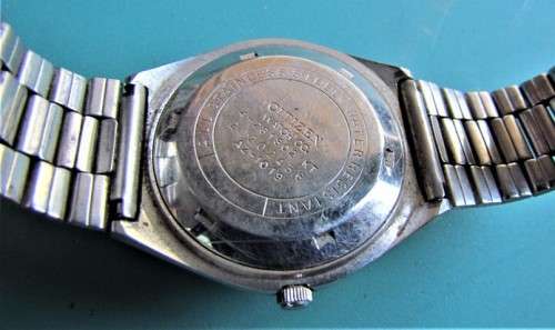 MENS CITIZEN WATCH - SOLD AS PARTS - NOT WORKING