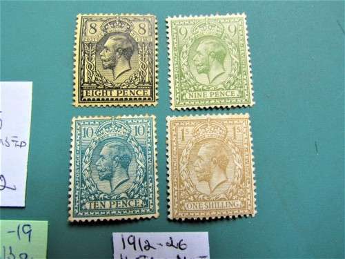 High Value GB Collection on Card - Cat. Value  R5800.00