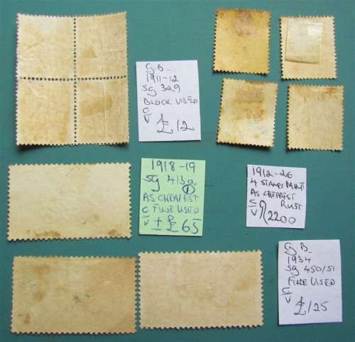 High Value GB Collection on Card - Cat. Value  R5800.00