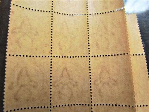 SA Union King`s head - Blocks - Normal & Inverted Watermark Blocks - High Value