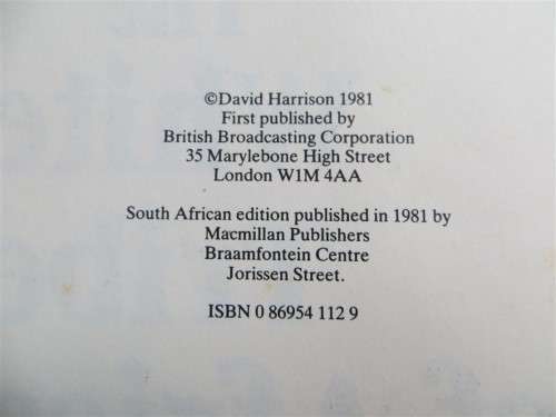 The White Tribe of Africa - David Harrison