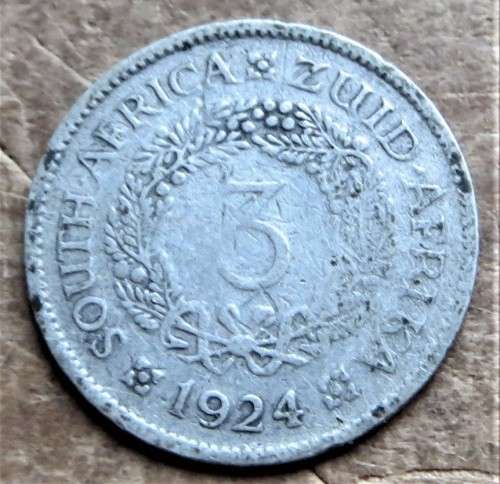 1924 Union Silver 3d - Filler coin