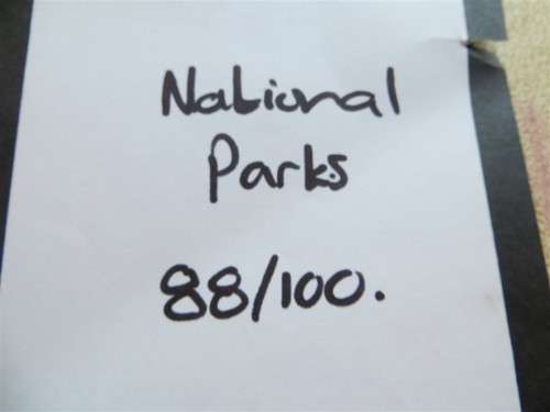 National Parks Cigarette Cards in Collectors Album 88/100